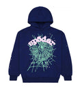 Sp5der OG Web Hoodie Navy