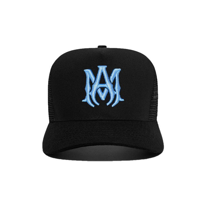 Amiri Fashion Black and Blue Hats