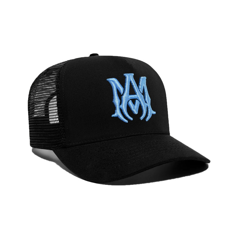 Amiri Fashion Black and Blue Hats