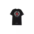 Chrome Heart T Shirts Croix Cross Color Leather Printed Short Sleeve T-Shirt
