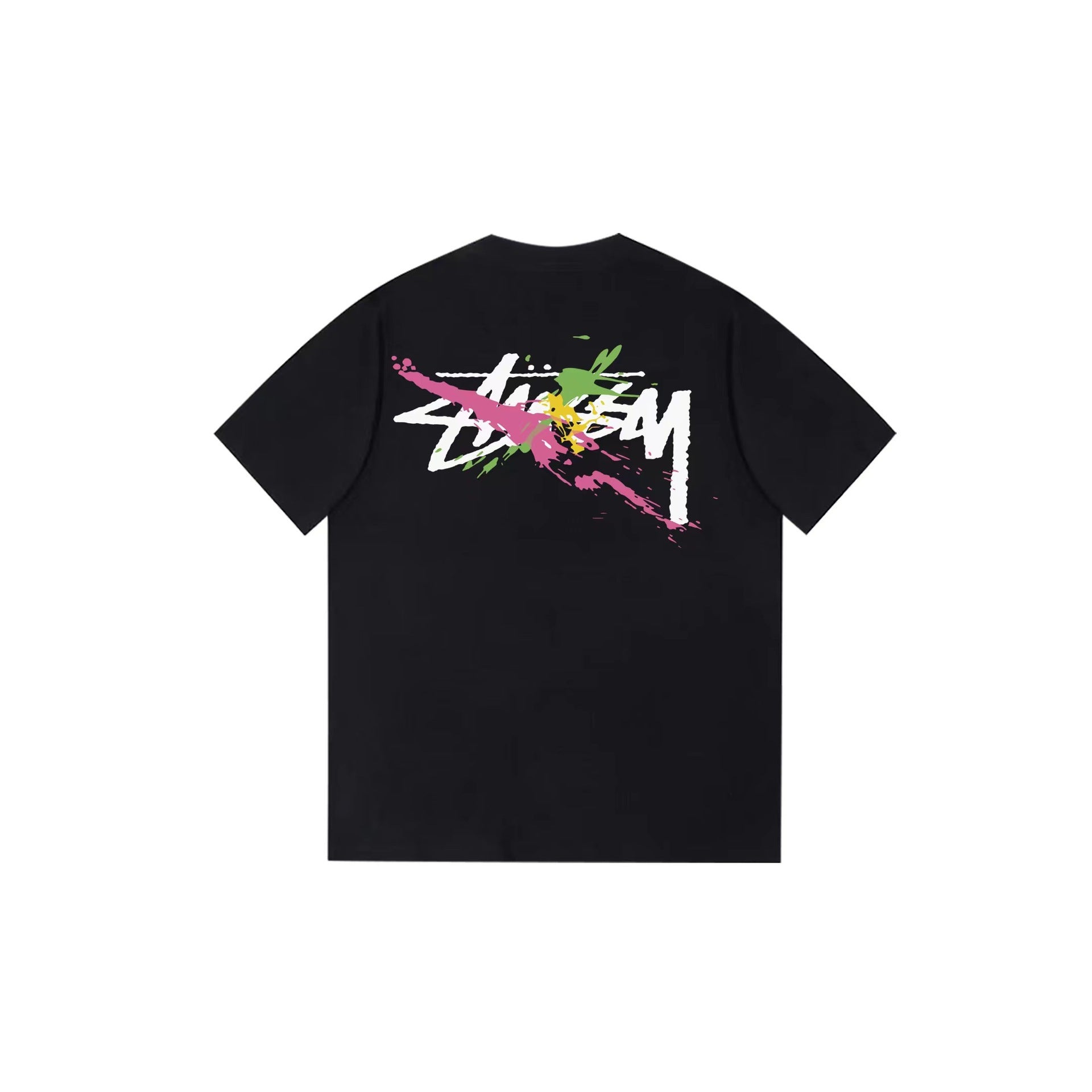 Stussy T-Shirts Loose Casual T-Shirts Same for Men and Women