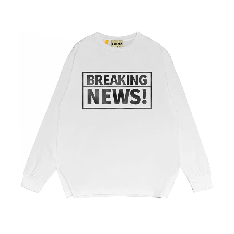 Gallery Dept Long Sleeved Shirt Fashion Brand Long Sleeve Long-Sleeved T-shirt Blouse