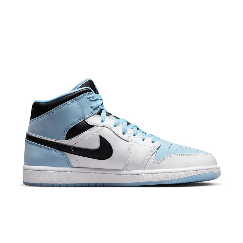 Air Jordan 1 Mid 'Hyper Royal Black' 554724-077